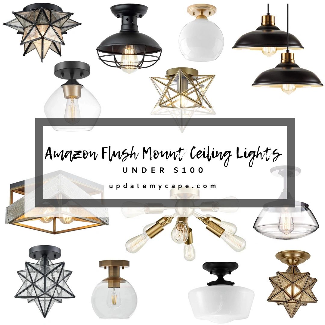 Amazon Flush Mount Ceiling Lights Under 100